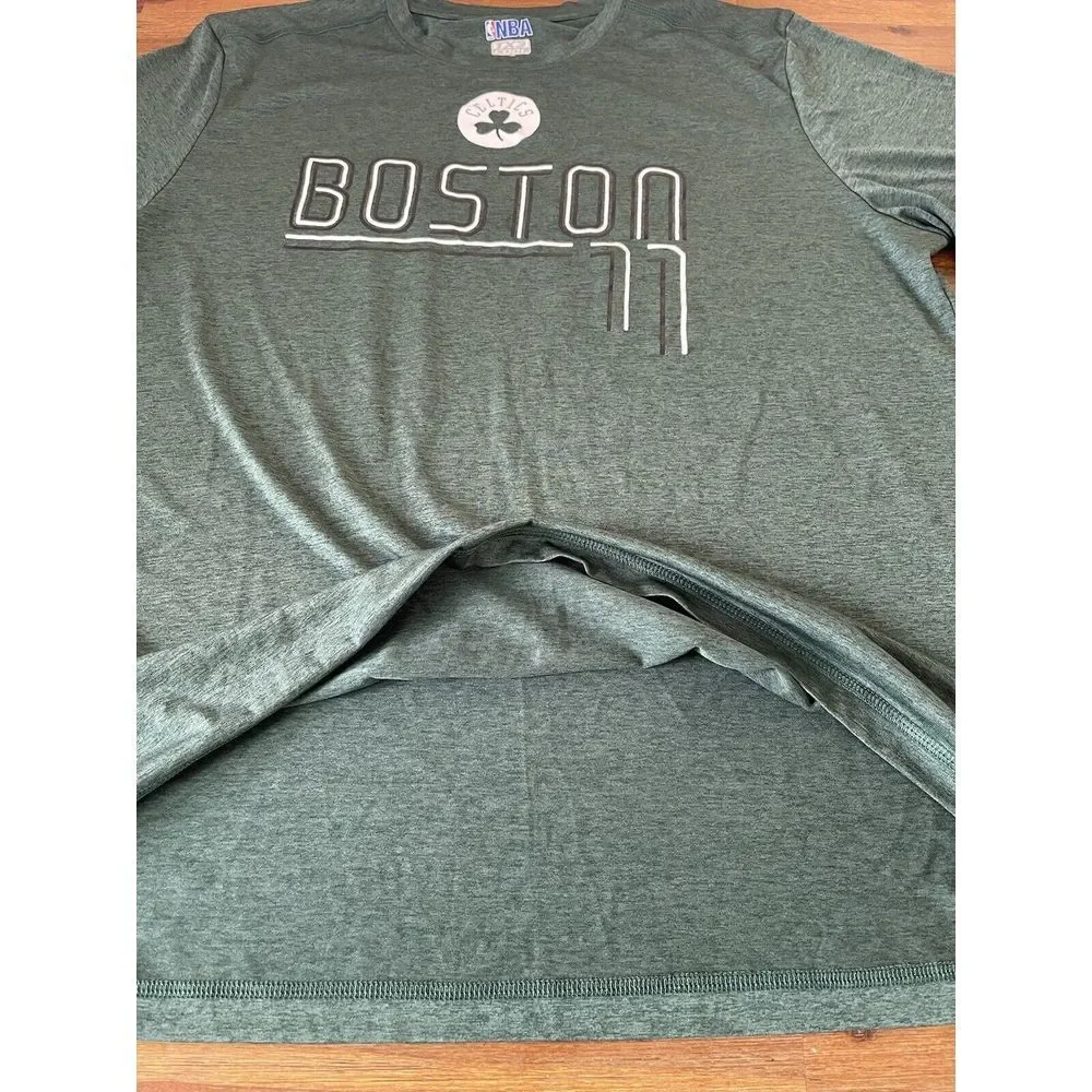 NBA TX3 COOL T Shirt Green Mens #11 Kyrie Irving Celtics Boston Extra‎ Large XL